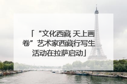 “文化西藏 天上画卷”艺术家西藏行写生活动在拉萨启动