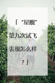 “星舰”第九次试飞表现怎么样？