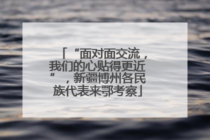 “面对面交流，我们的心贴得更近”，新疆博州各民族代表来鄂考察