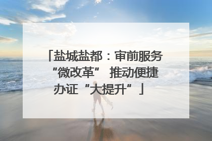 盐城盐都：审前服务“微改革” 推动便捷办证“大提升”