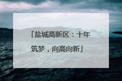 盐城高新区：十年筑梦，向高向新