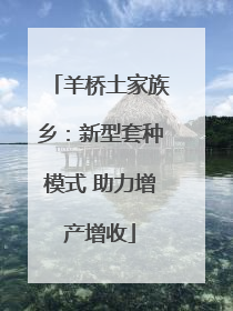 羊桥土家族乡：新型套种模式 助力增产增收