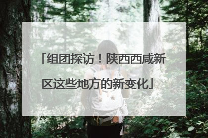 组团探访！陕西西咸新区这些地方的新变化