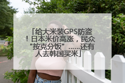 给大米装GPS防盗！日本米价高涨，民众“按克分饭”……还有人去韩国买米