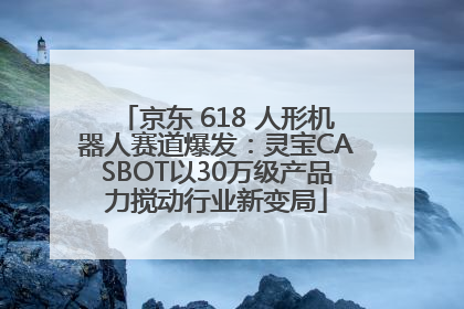 京东 618 人形机器人赛道爆发：灵宝CASBOT以30万级产品力搅动行业新变局