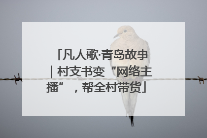 凡人歌·青岛故事｜村支书变“网络主播”，帮全村带货