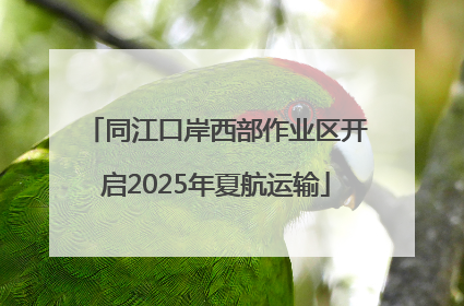 同江口岸西部作业区开启2025年夏航运输