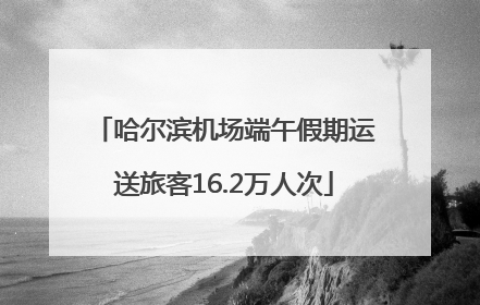 哈尔滨机场端午假期运送旅客16.2万人次