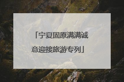 宁夏固原满满诚意迎接旅游专列