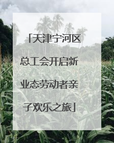 天津宁河区总工会开启新业态劳动者亲子欢乐之旅
