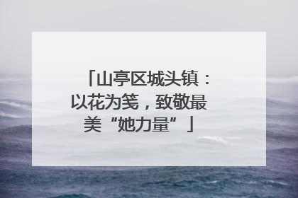 山亭区城头镇：以花为笺，致敬最美“她力量”
