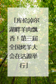 库伦淖尔湖畔羊肉飘香！第三届全国烤羊大会在沽源举行