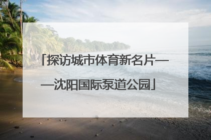 探访城市体育新名片——沈阳国际泵道公园