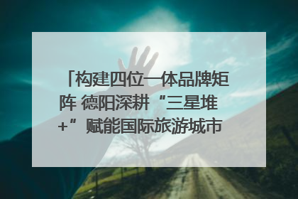 构建四位一体品牌矩阵 德阳深耕“三星堆+”赋能国际旅游城市建设｜文旅局长说