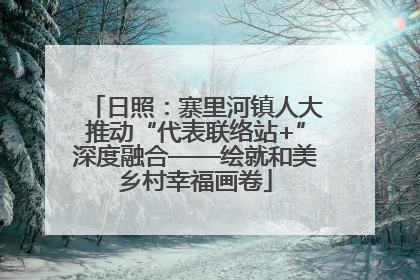 日照：寨里河镇人大推动“代表联络站+”深度融合——绘就和美乡村幸福画卷