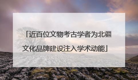 近百位文物考古学者为北疆文化品牌建设注入学术动能