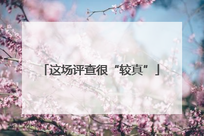这场评查很“较真”