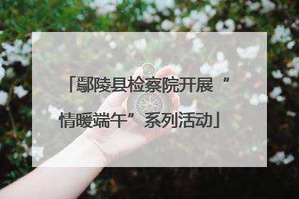 鄢陵县检察院开展“情暖端午”系列活动