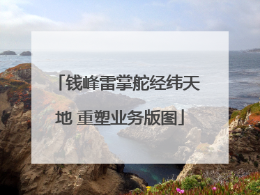 钱峰雷掌舵经纬天地 重塑业务版图