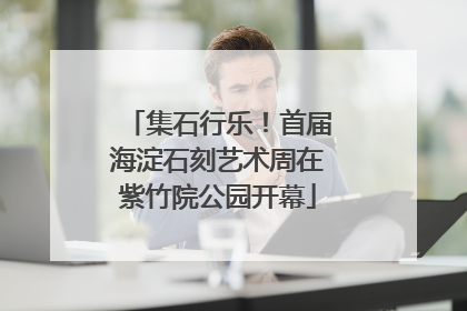 集石行乐！首届海淀石刻艺术周在紫竹院公园开幕