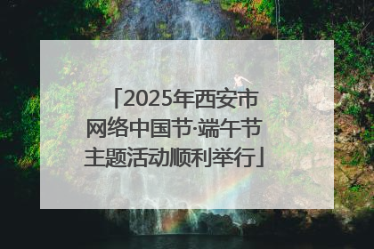 2025年西安市网络中国节·端午节主题活动顺利举行