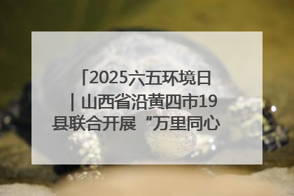 2025六五环境日｜山西省沿黄四市19县联合开展“万里同心，共护黄河”环保志愿者助力一泓清水入黄河公益活动