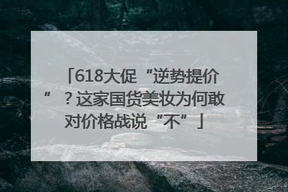 618大促“逆势提价”？这家国货美妆为何敢对价格战说“不”